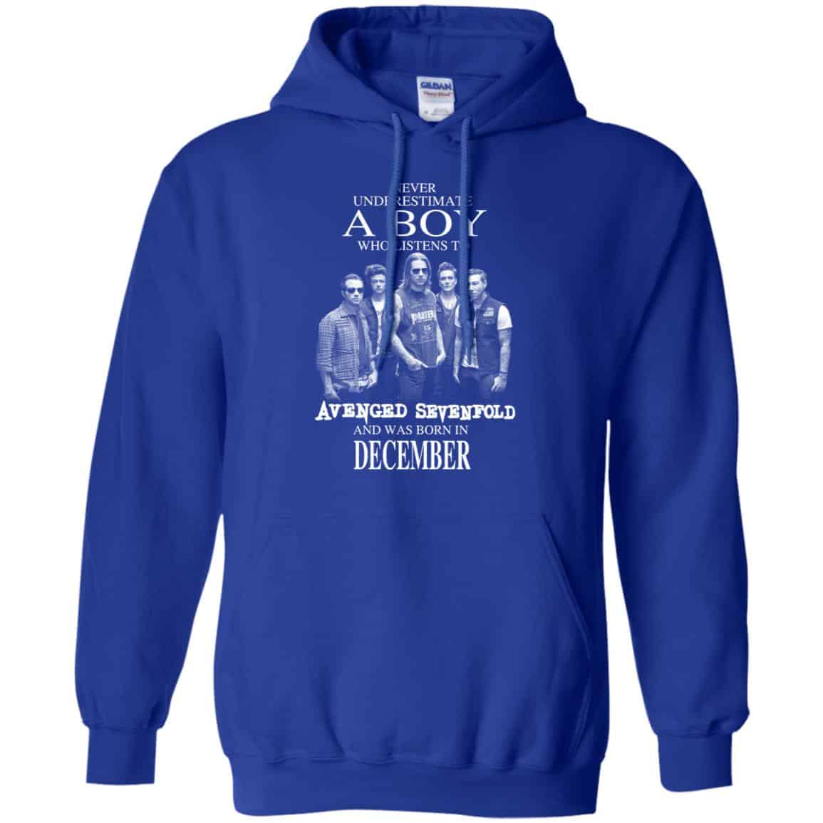 A Boy Who Listens To Avenged Sevenfold And Was Born In December T-Shirts, Hoodie, Tank