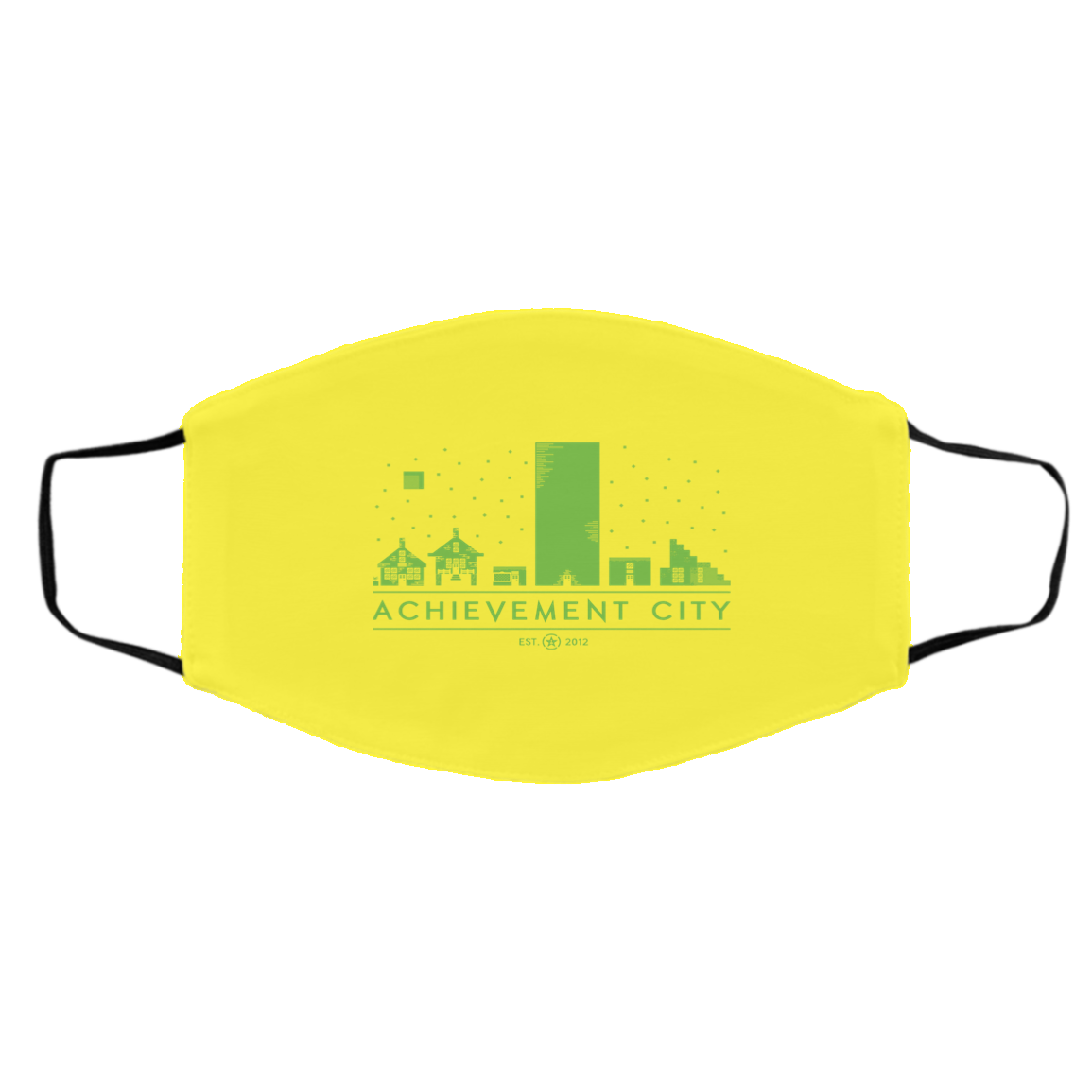Achievement Hunter Achievement City Est 2012 Face Mask
