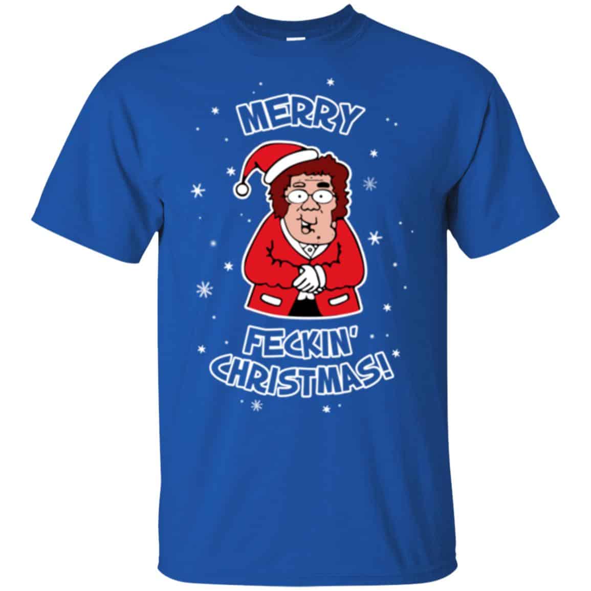 Merry Fecking Christmas Mrs Browns Boys Sweater, Hoodie, T-Shirts