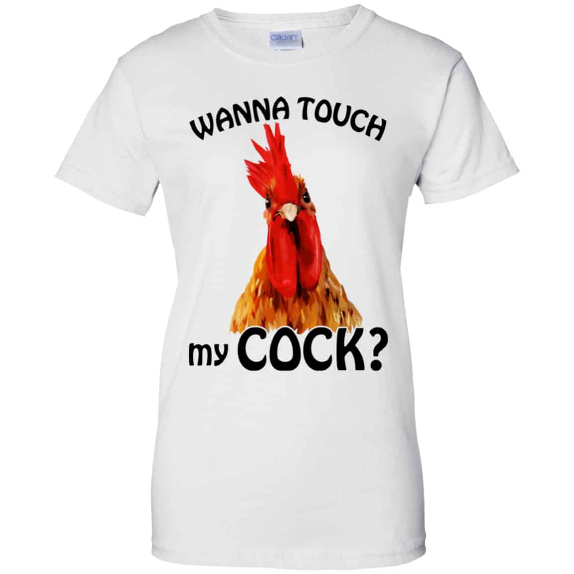 Wanna Touch My Cock Funny Chicken Shirt, Hoodie, Tank