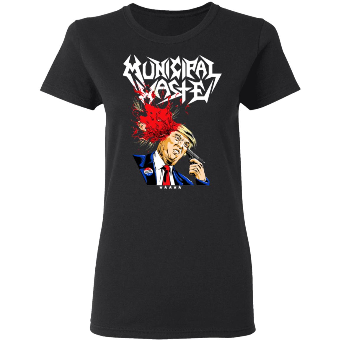 Municipal Waste Donald Trump The Only Walls We Build Are Walls Of Death Shirt, Hoodie, Tank