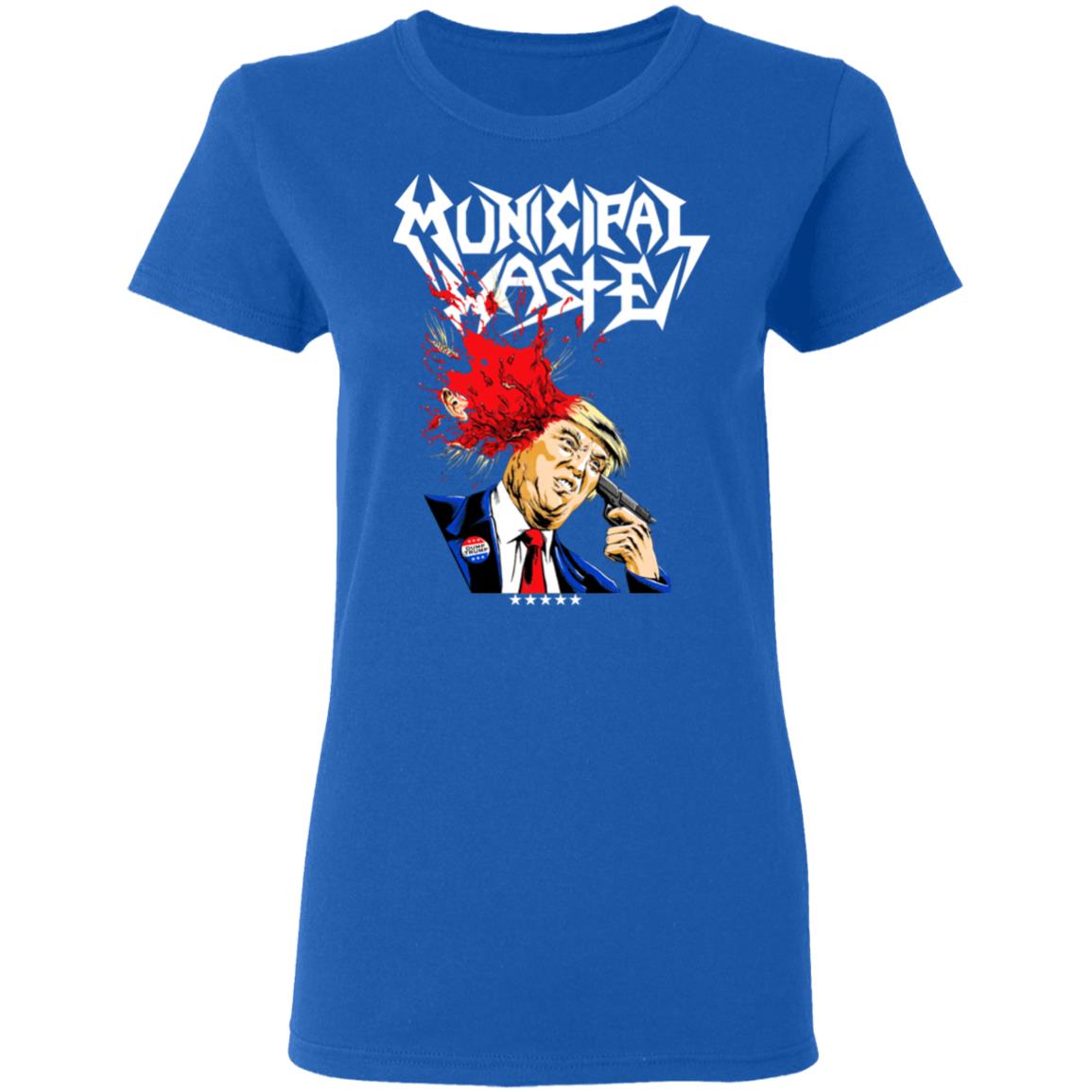 Municipal Waste Donald Trump The Only Walls We Build Are Walls Of Death Shirt, Hoodie, Tank