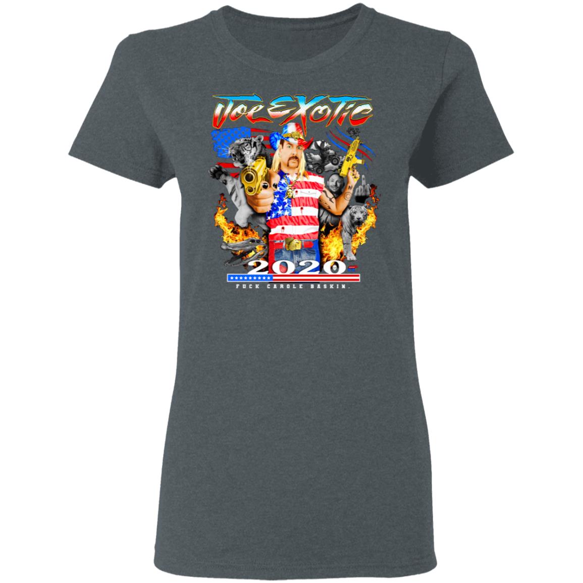 Joe Exotic 2020 President Fuck Carole Baskin Tiger King Shirt, Hoodie, Tank