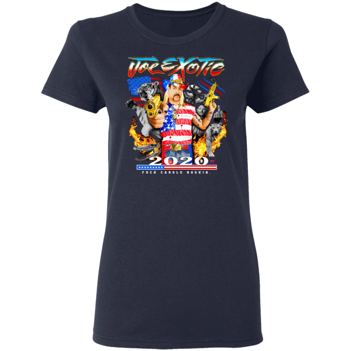Joe Exotic 2020 President Fuck Carole Baskin Tiger King Shirt, Hoodie, Tank
