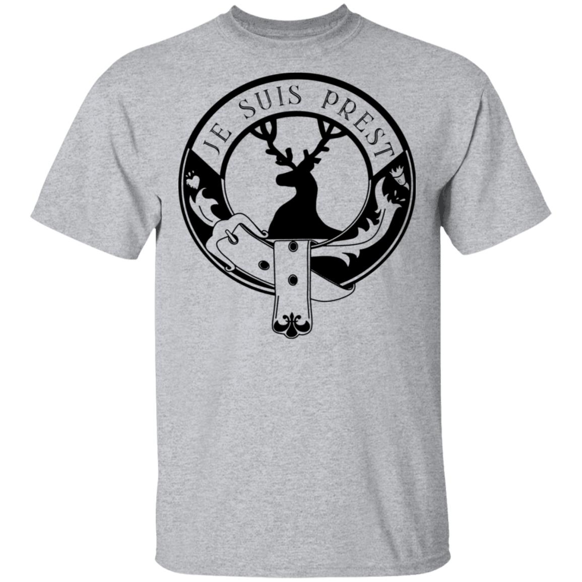 Je Suis Prest Logo #Outlander Shirt, Hoodie, Tank