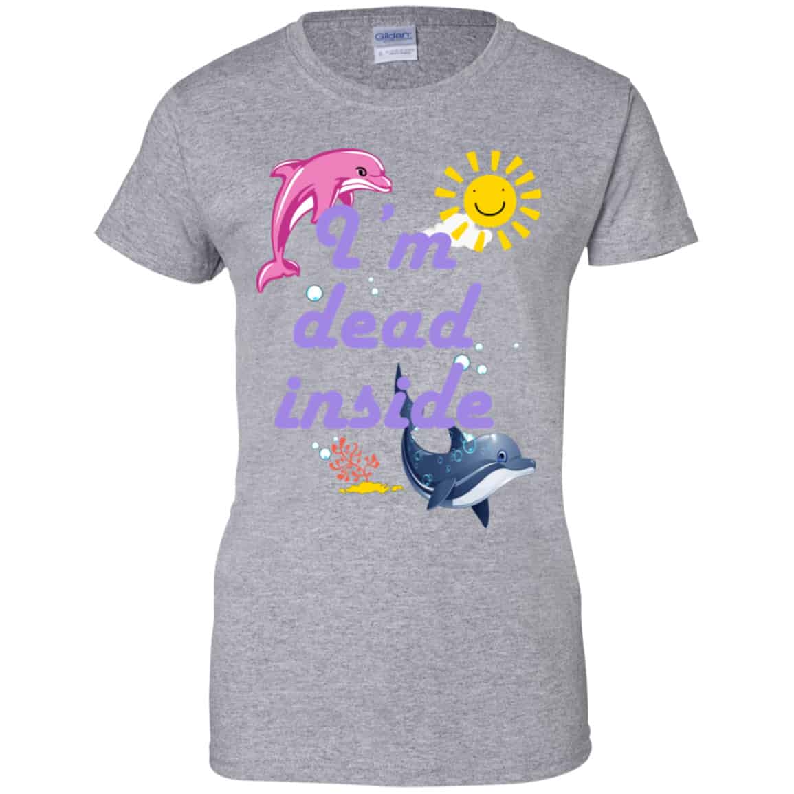 I Am Dead Inside Dolphins Shirt, Hoodie, Tank