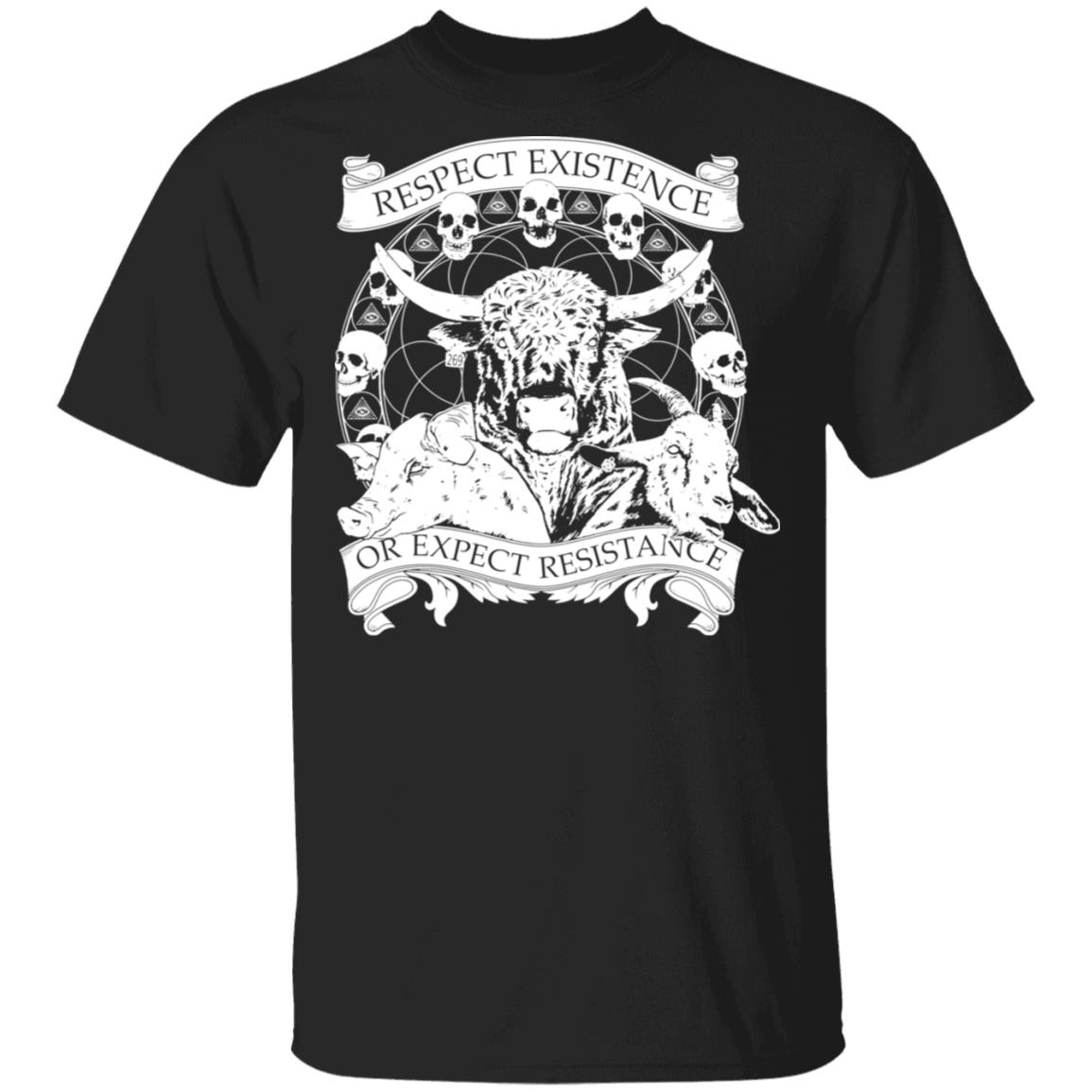 Respect Existence Or Expect Resistance Shirt, Hoodie, Tank
