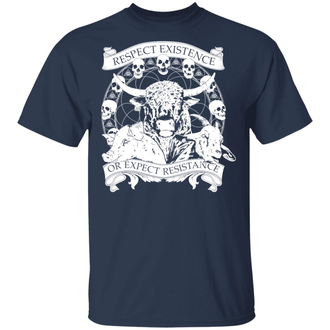 Respect Existence Or Expect Resistance Shirt, Hoodie, Tank
