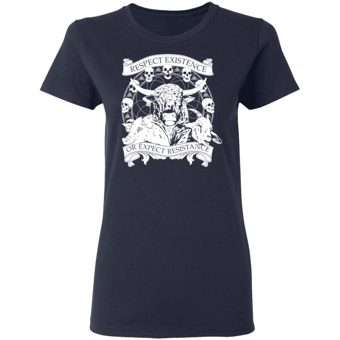 Respect Existence Or Expect Resistance Shirt, Hoodie, Tank