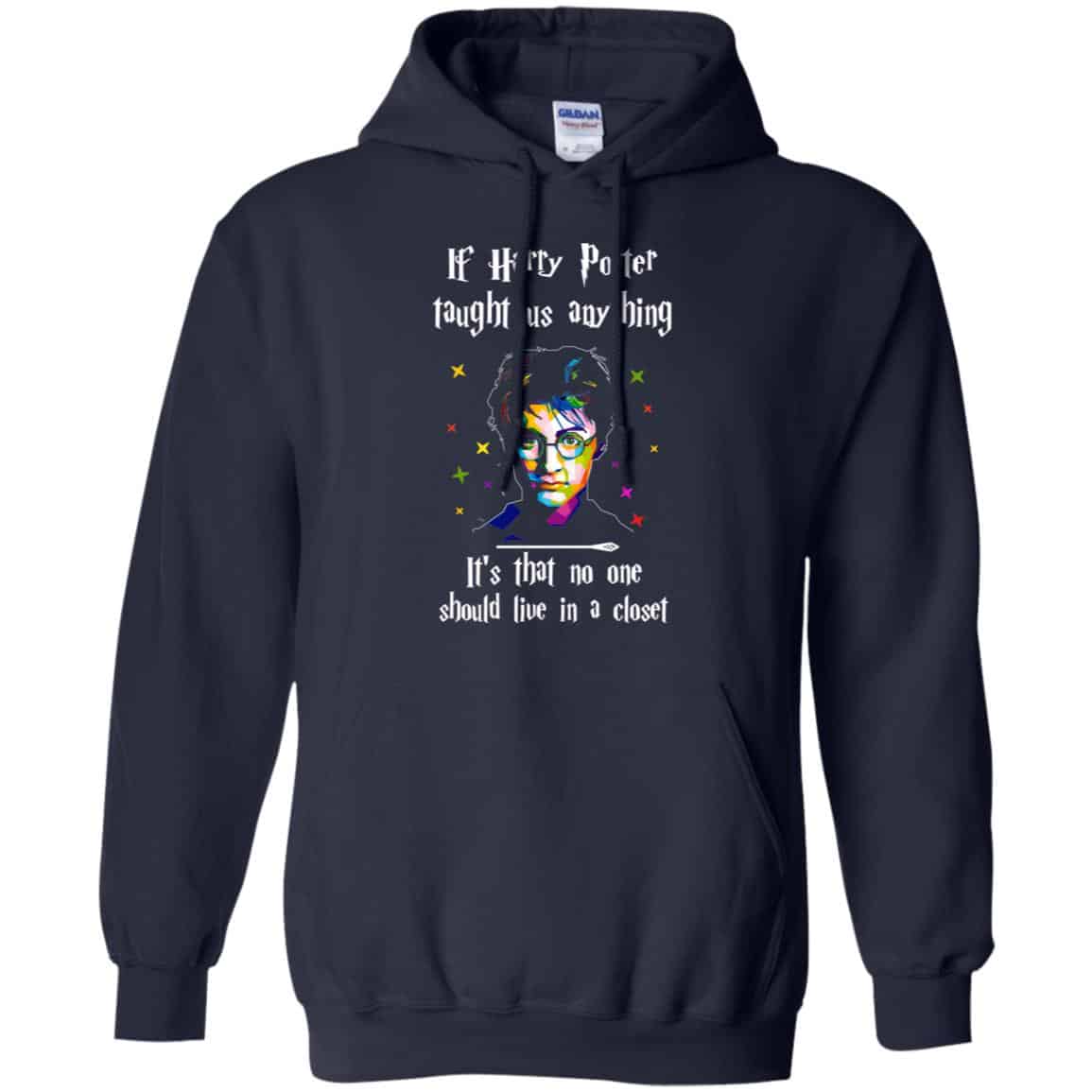 Harry Potter: If Harry Potter Taught Us Anything It’s That No One Should Live In A Closet T-Shirts, Hoodie, Tank