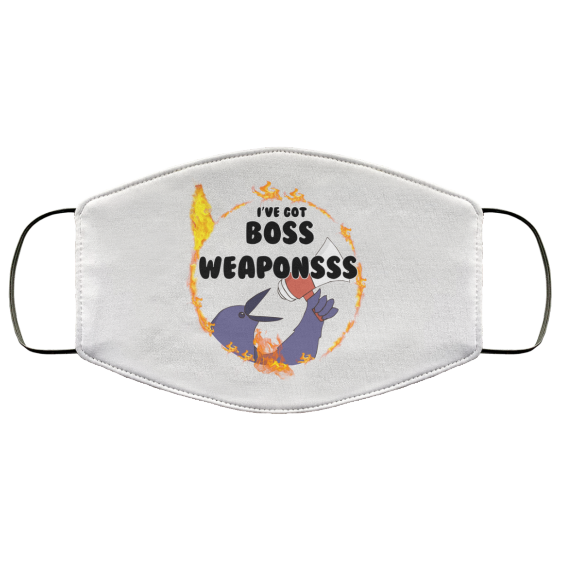 Dark Souls I’ve Got Boss Weaponsss Face Mask