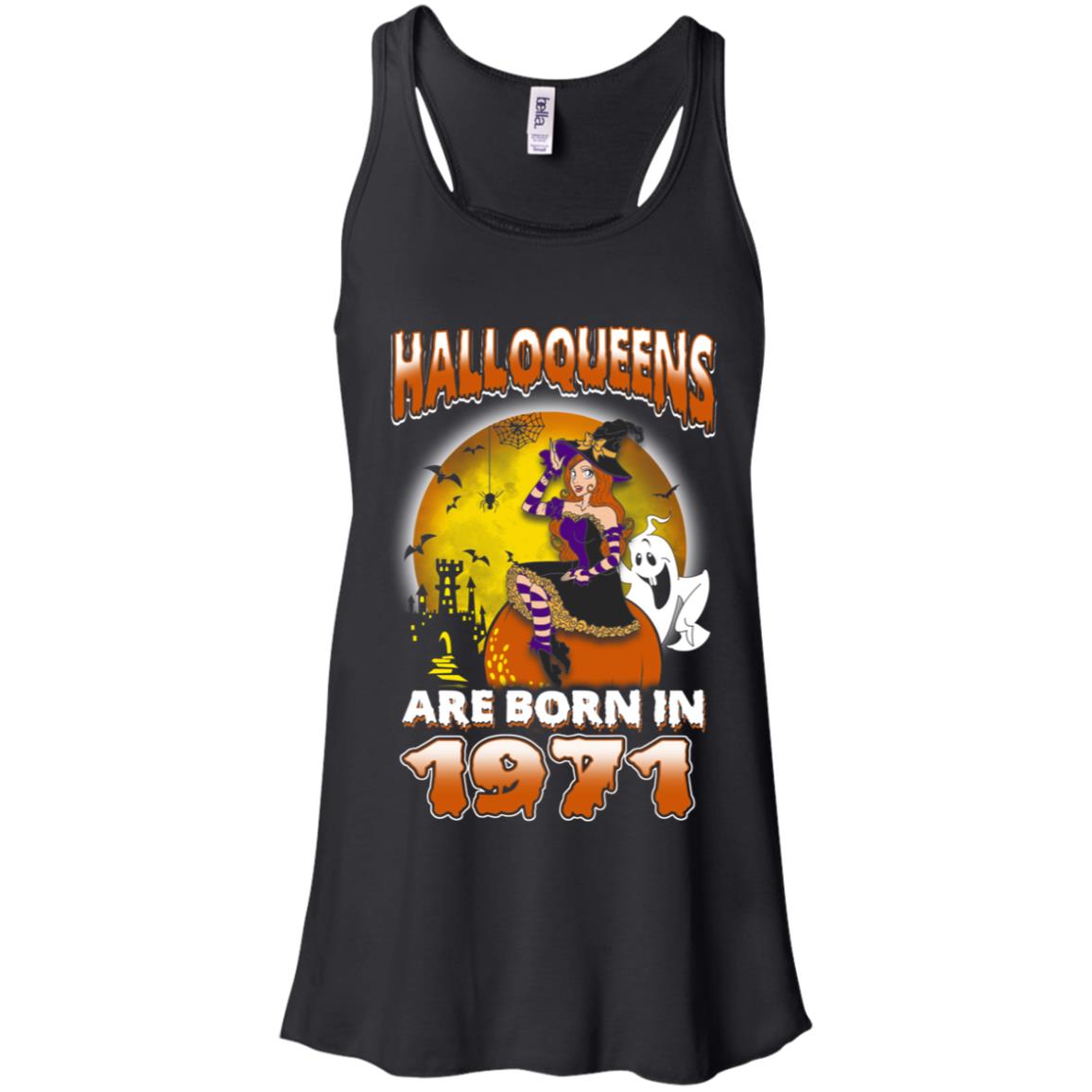 Halloqueens Are Born In 1971 Halloween T-Shirts, Hoodie, Tank