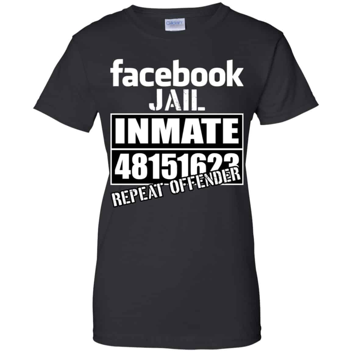 Facebook Jail Inmate 48151623 Repeat Offender Shirt, Hoodie, Tank