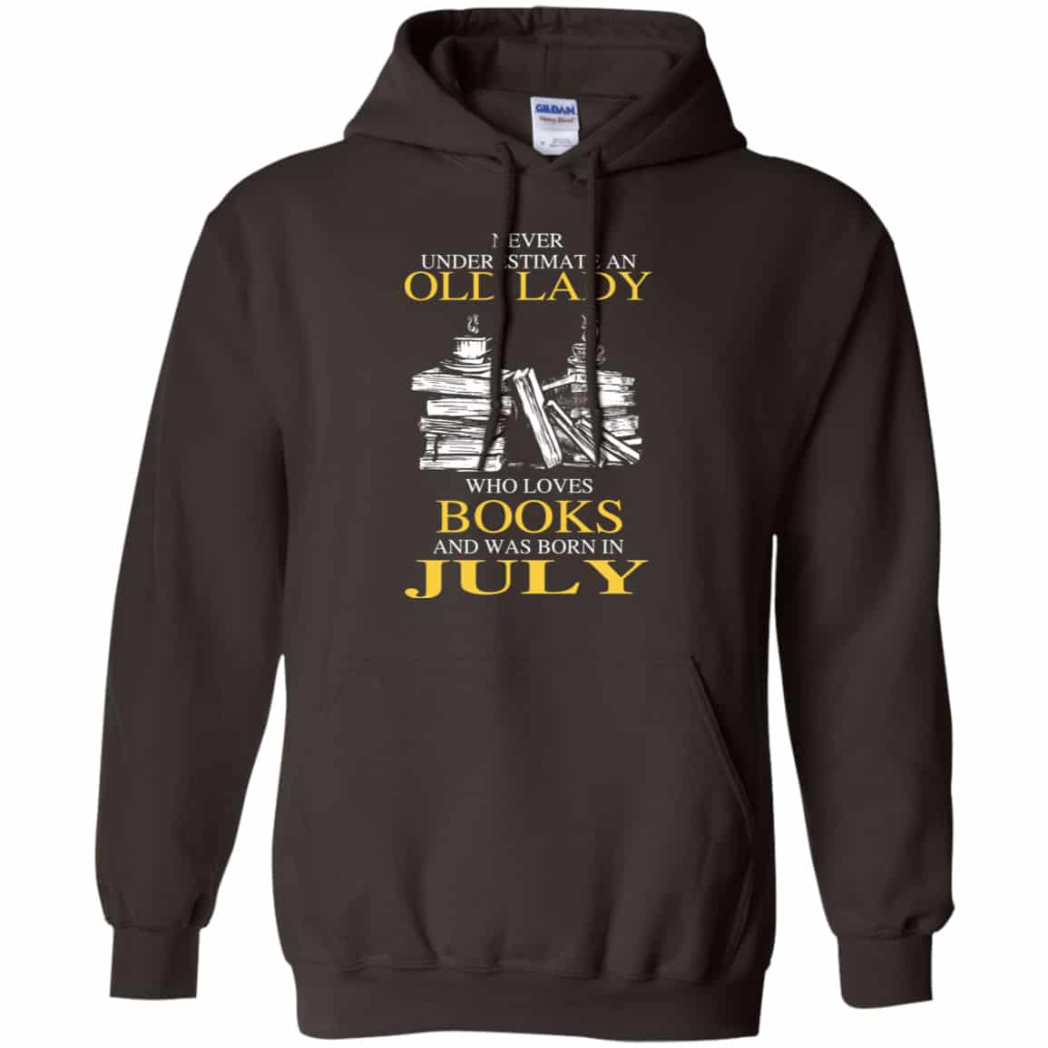 An Old Lady Who Loves Books And Was Born In July Shirt, Hoodie, Tank
