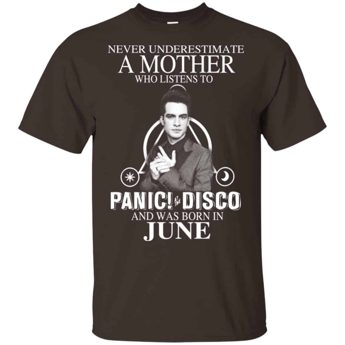 A Mother Who Listens To Panic at the Disco And Was Born In June T-Shirts, Hoodie, Tank