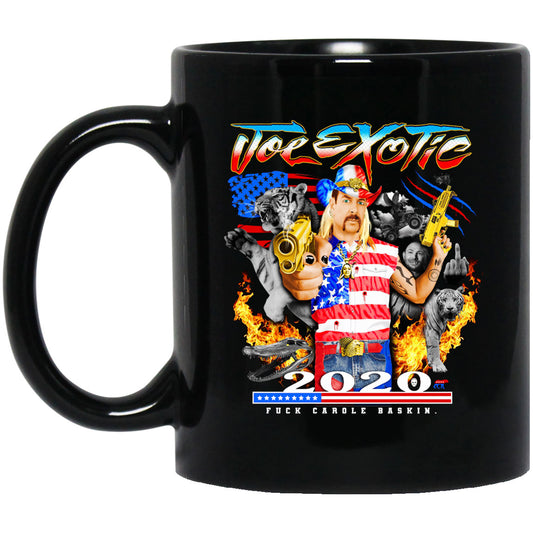 Joe Exotic 2020 President Fuck Carole Baskin Tiger King Mug