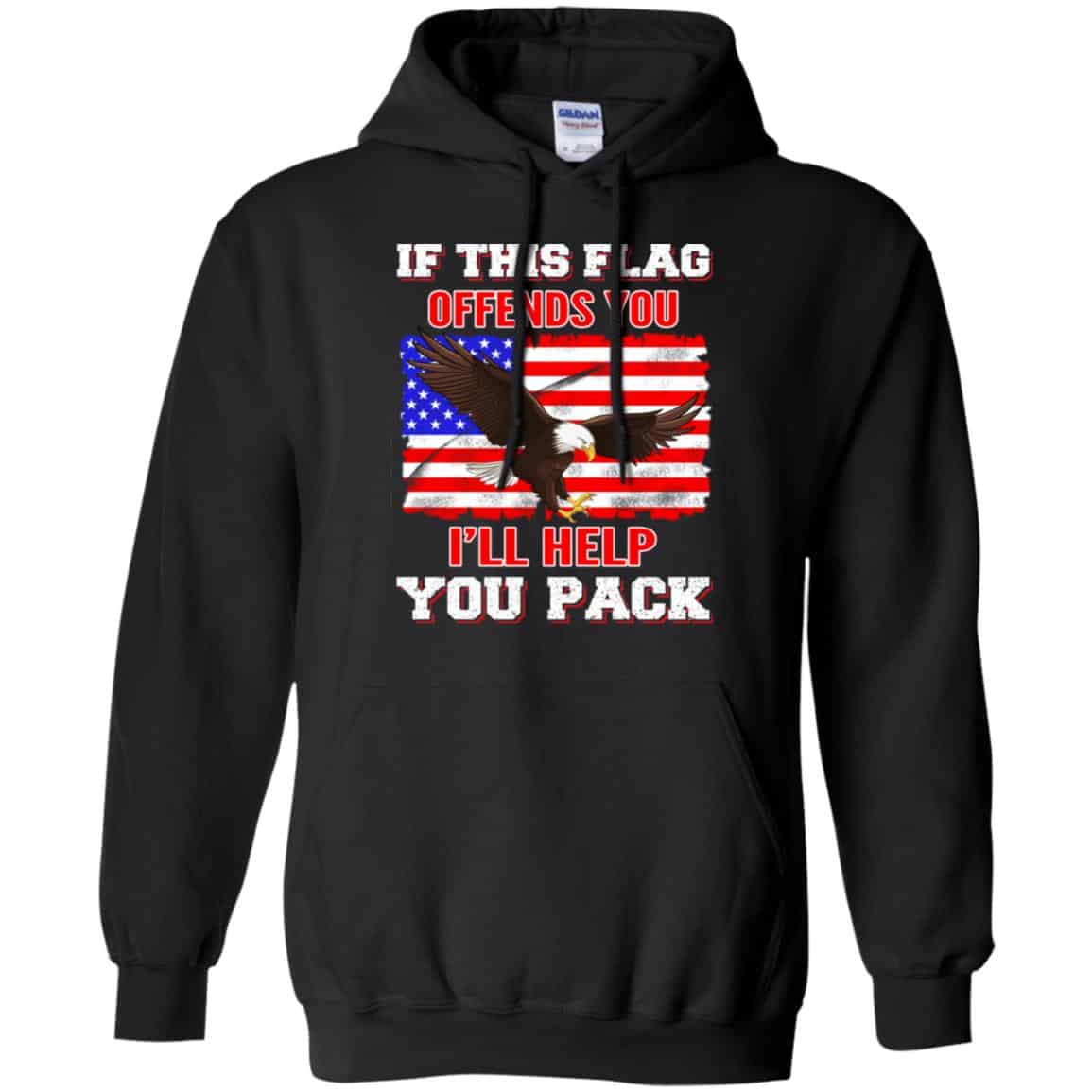 If This Flag Offends You I’ll Help You Pack Shirt, Hoodie, Tank