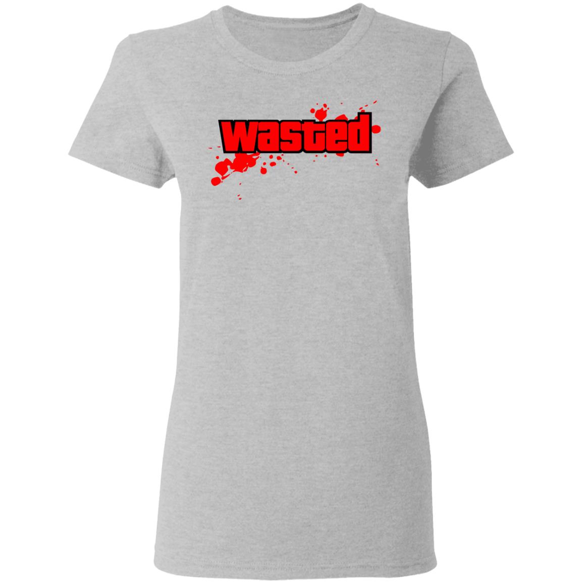 Wasted GTA 5 Shirt, Hoodie, Tank
