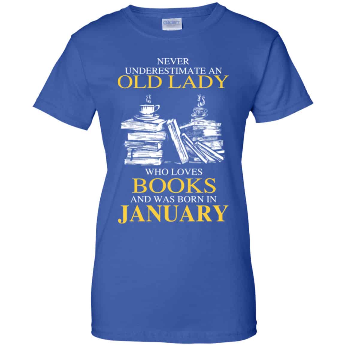 An Old Lady Who Loves Books And Was Born In January Shirt, Hoodie, Tank