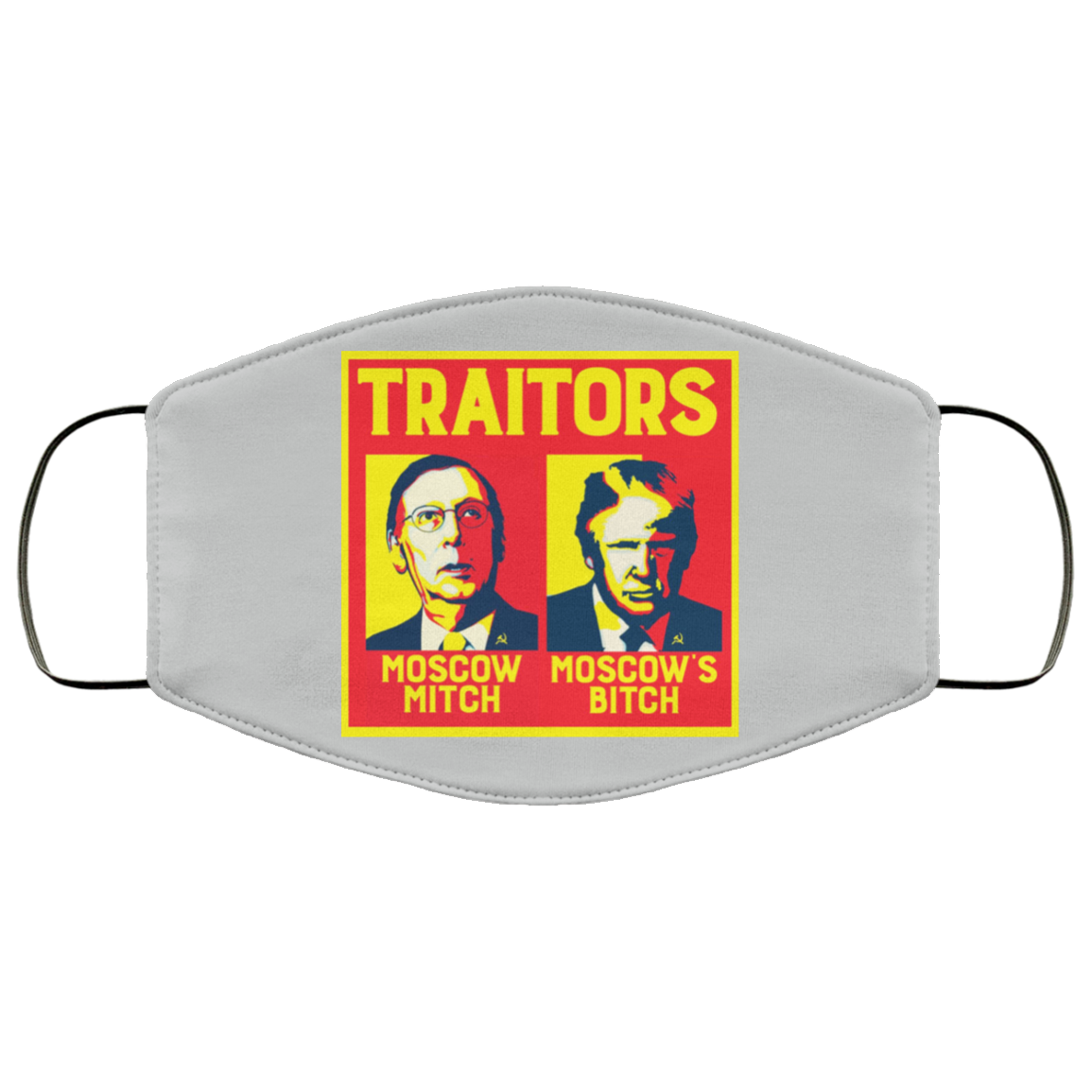 Traitors Ditch Moscow Mitch Face Mask