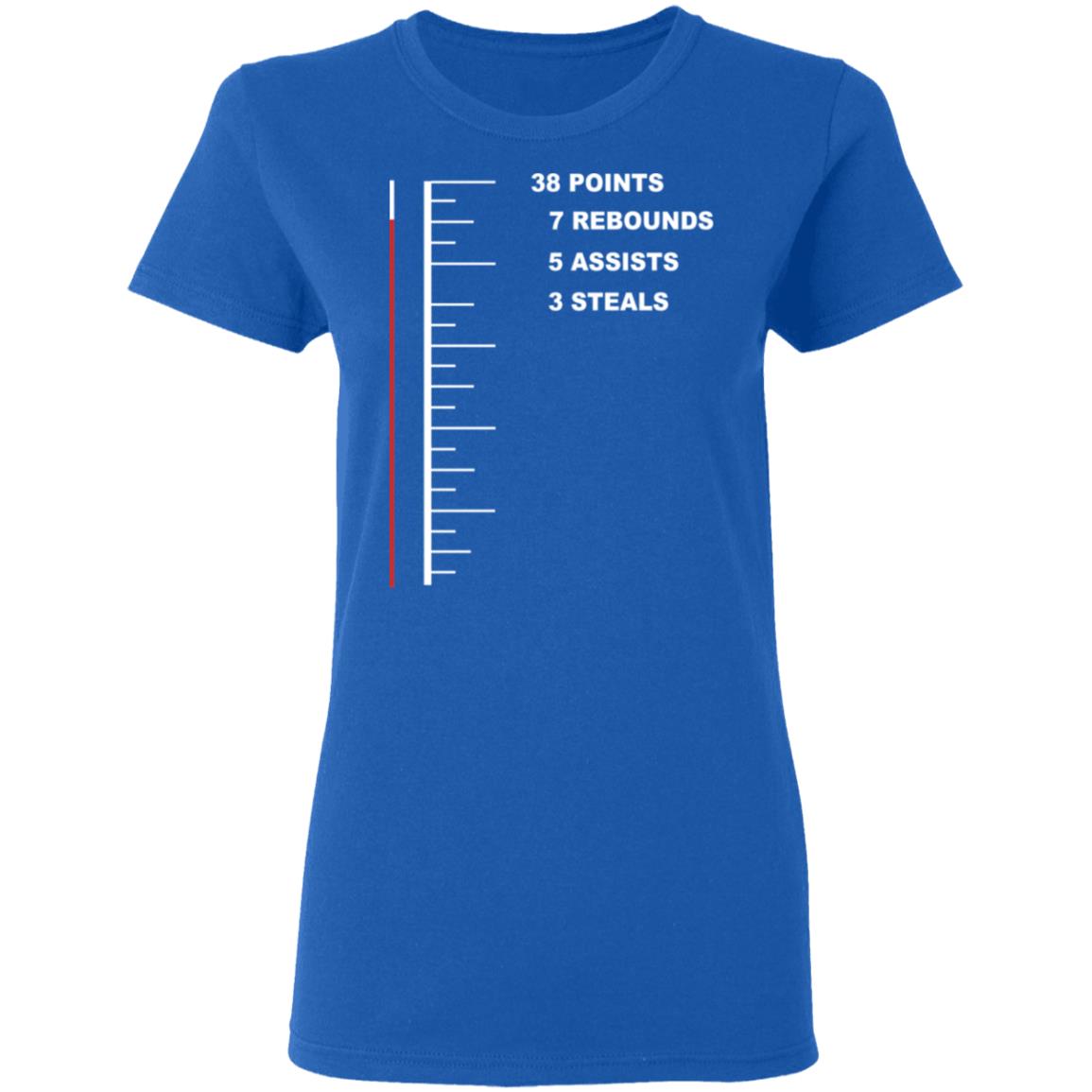 Flugame 38 Points 7 Rebounds 5 Assists 3 Steals Shirt, Hoodie, Tank