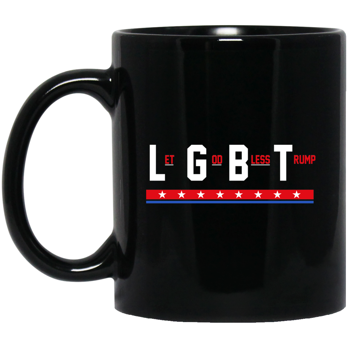 LGBT Let God Bless Trump Mug