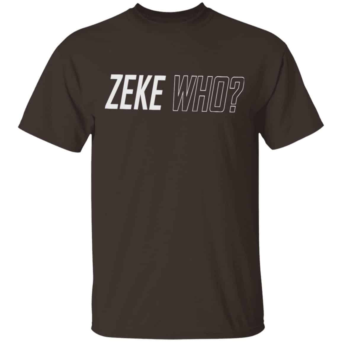Zeke Who That’s Who Ezekiel Elliott Dallas Cowboys T-Shirts