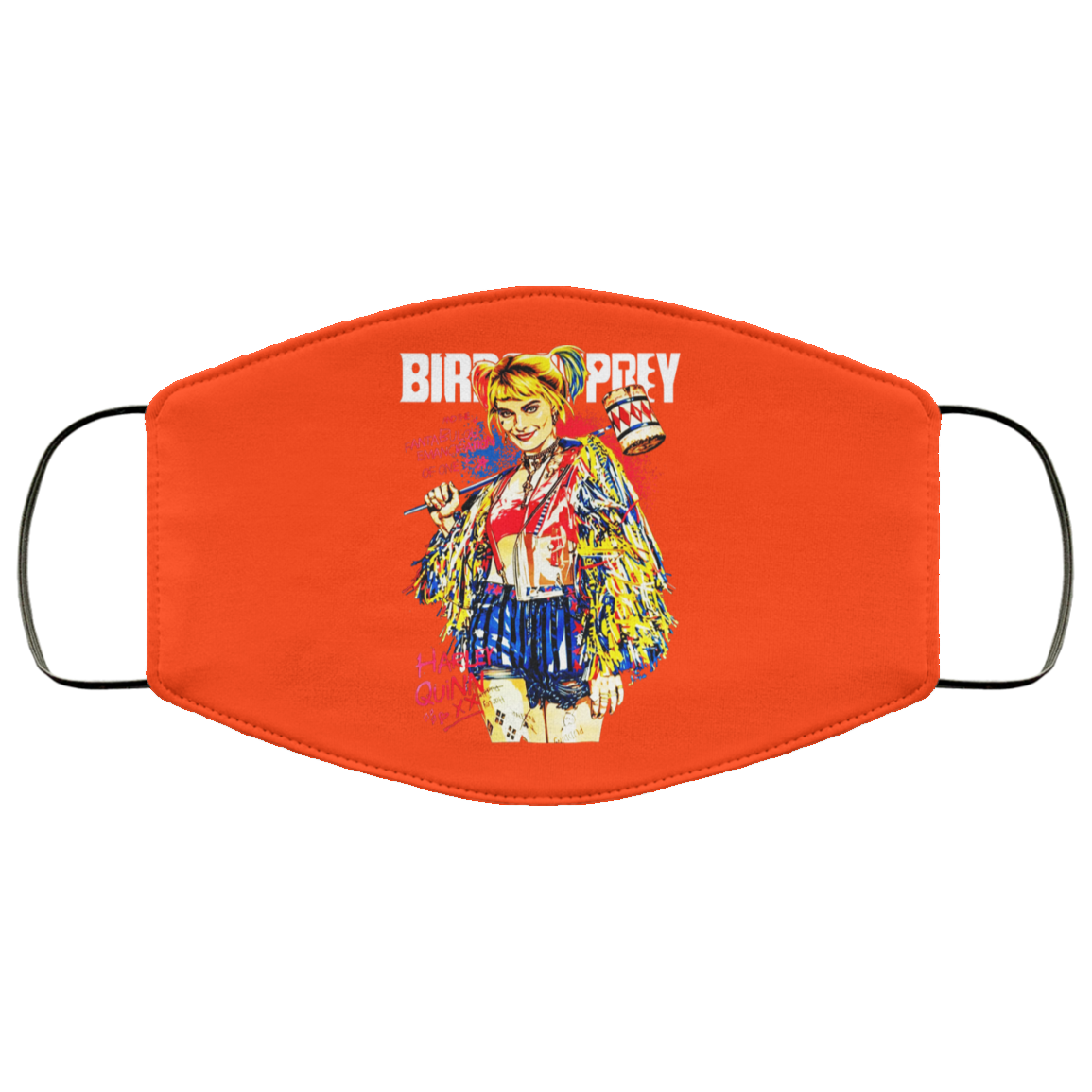 Harley Quinn Birds Of Prey Face Mask