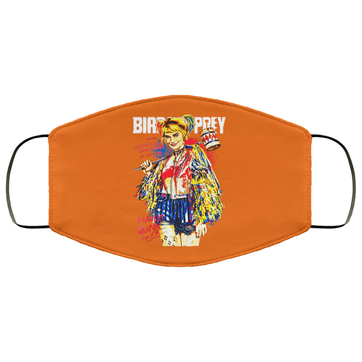 Harley Quinn Birds Of Prey Face Mask