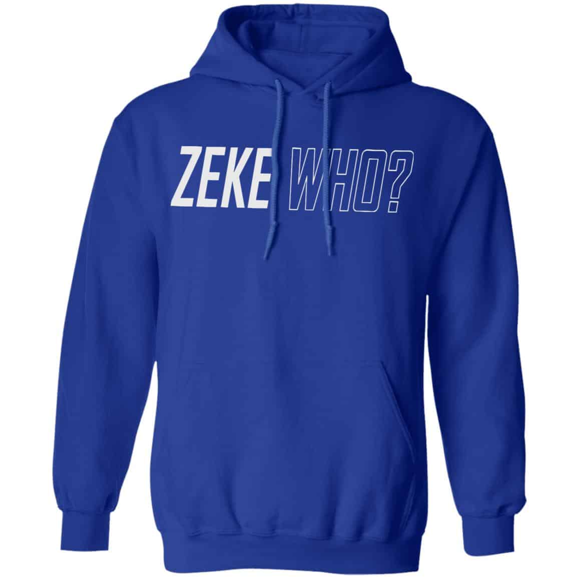 Zeke Who That’s Who Ezekiel Elliott Dallas Cowboys T-Shirts