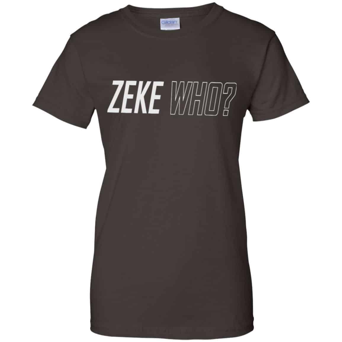 Zeke Who That’s Who Ezekiel Elliott Dallas Cowboys T-Shirts