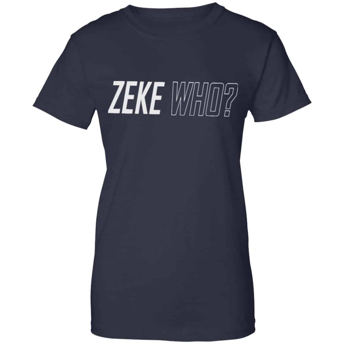 Zeke Who That’s Who Ezekiel Elliott Dallas Cowboys T-Shirts