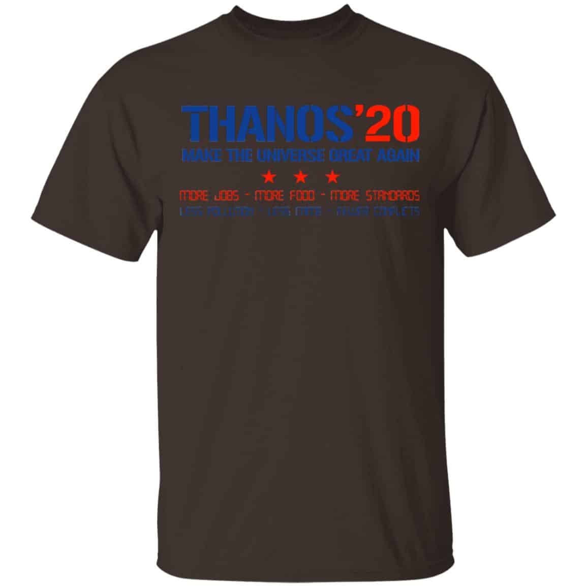 Thanos 2020 Make The Universe Great Again Shirt, Hoodie, Tank