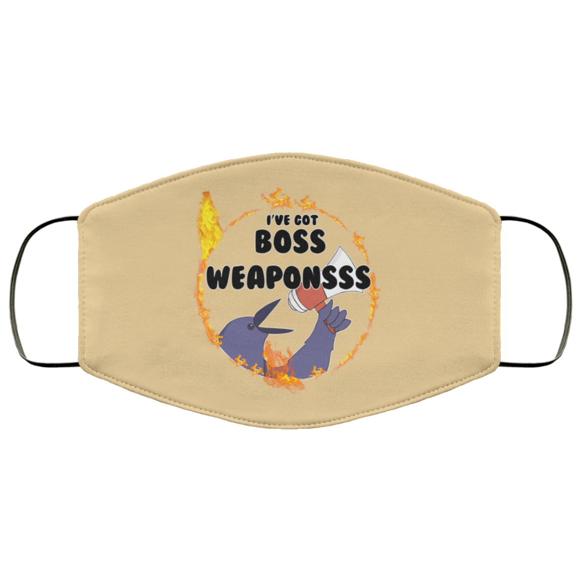 Dark Souls I’ve Got Boss Weaponsss Face Mask
