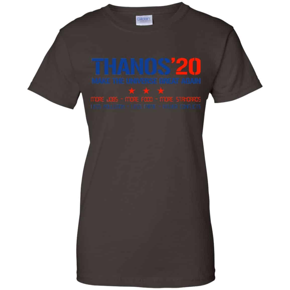 Thanos 2020 Make The Universe Great Again Shirt, Hoodie, Tank