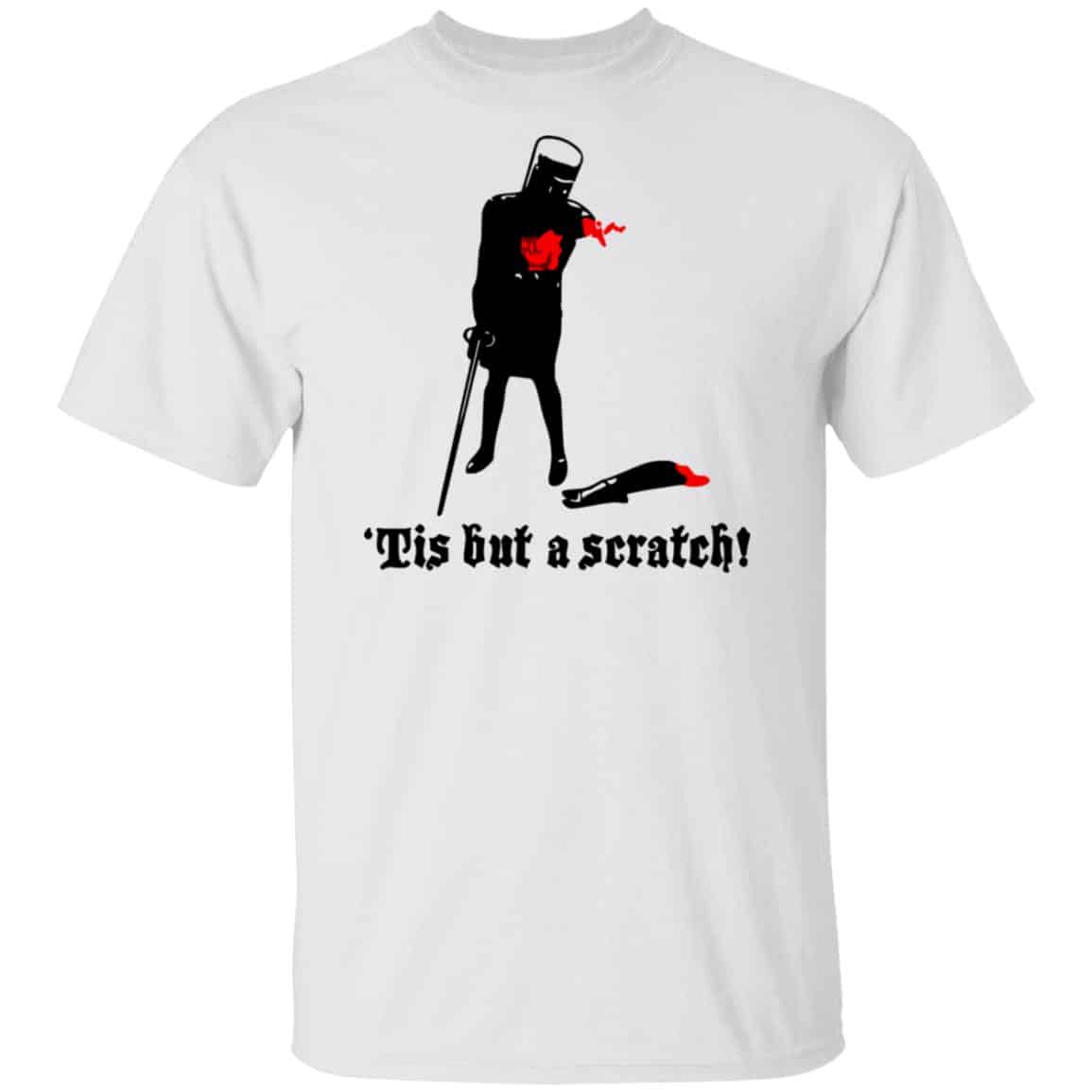 Tis But A Scratch Monty Python Viny Shirt, Hoodie, Tank