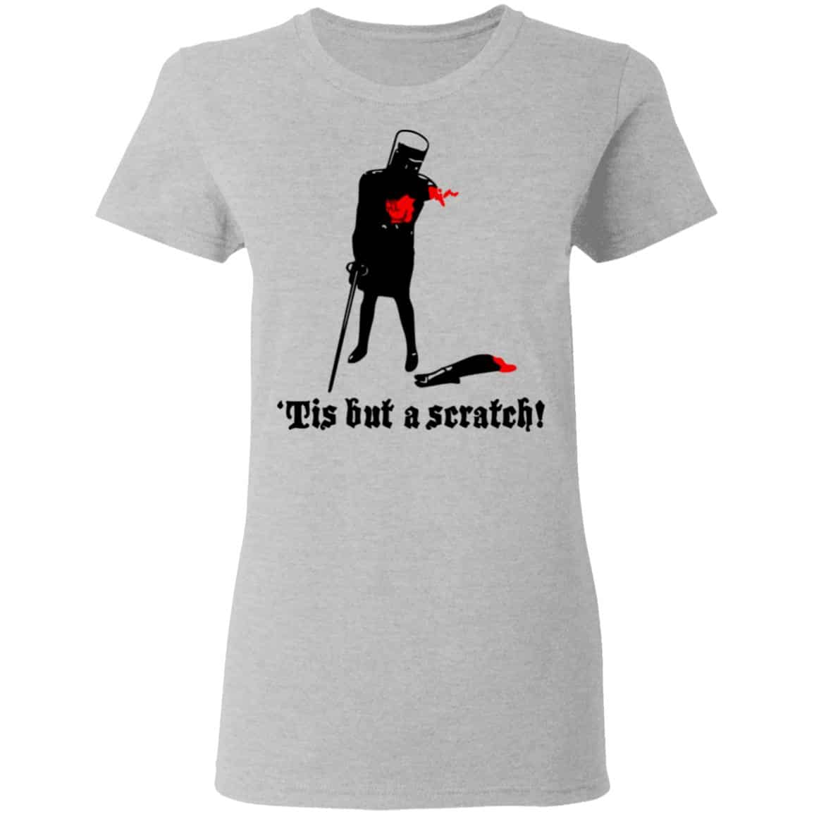 Tis But A Scratch Monty Python Viny Shirt, Hoodie, Tank