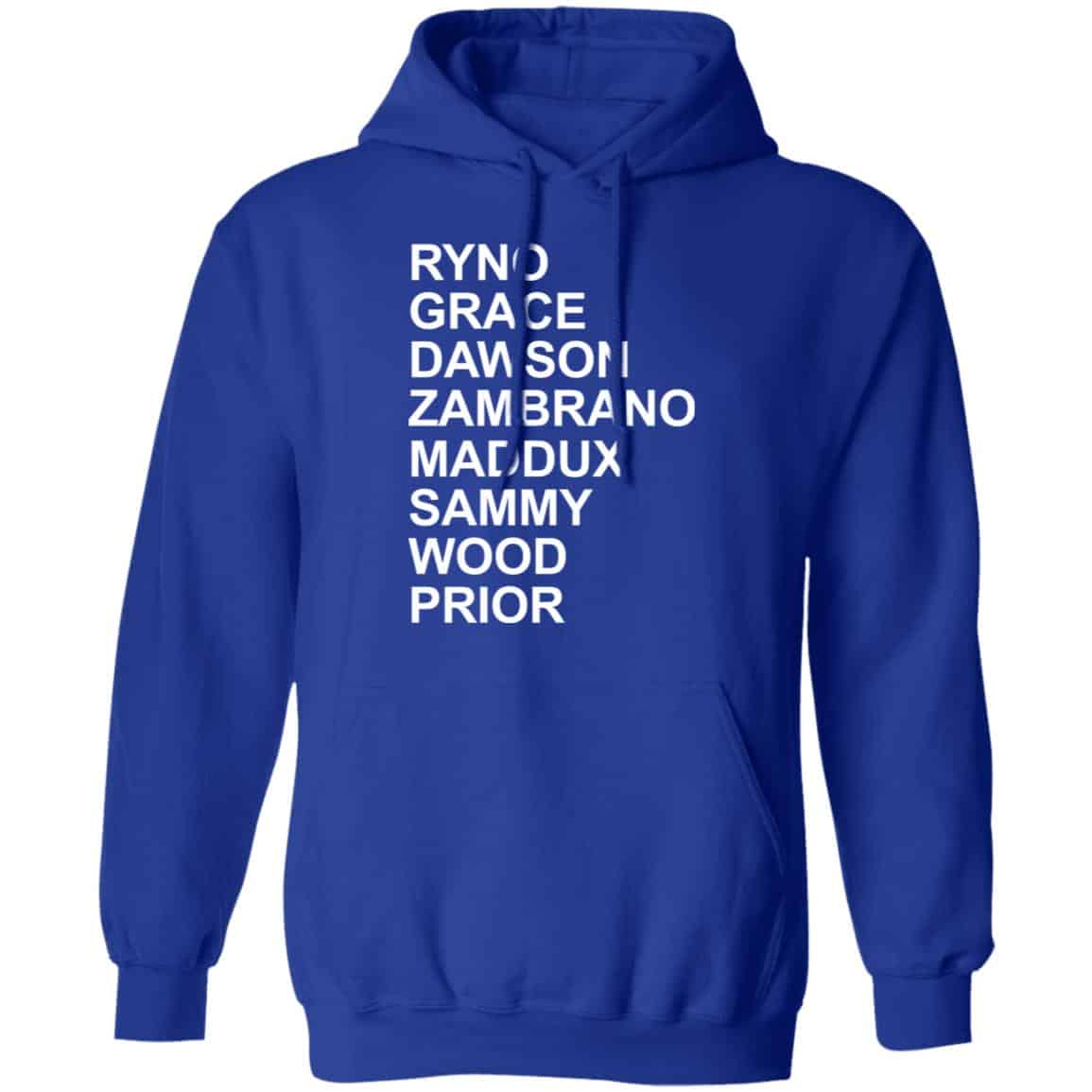 Ryno Grace Dawson Zambrano Maddux Sammy Wood Prior Shirt, Hoodie, Tank
