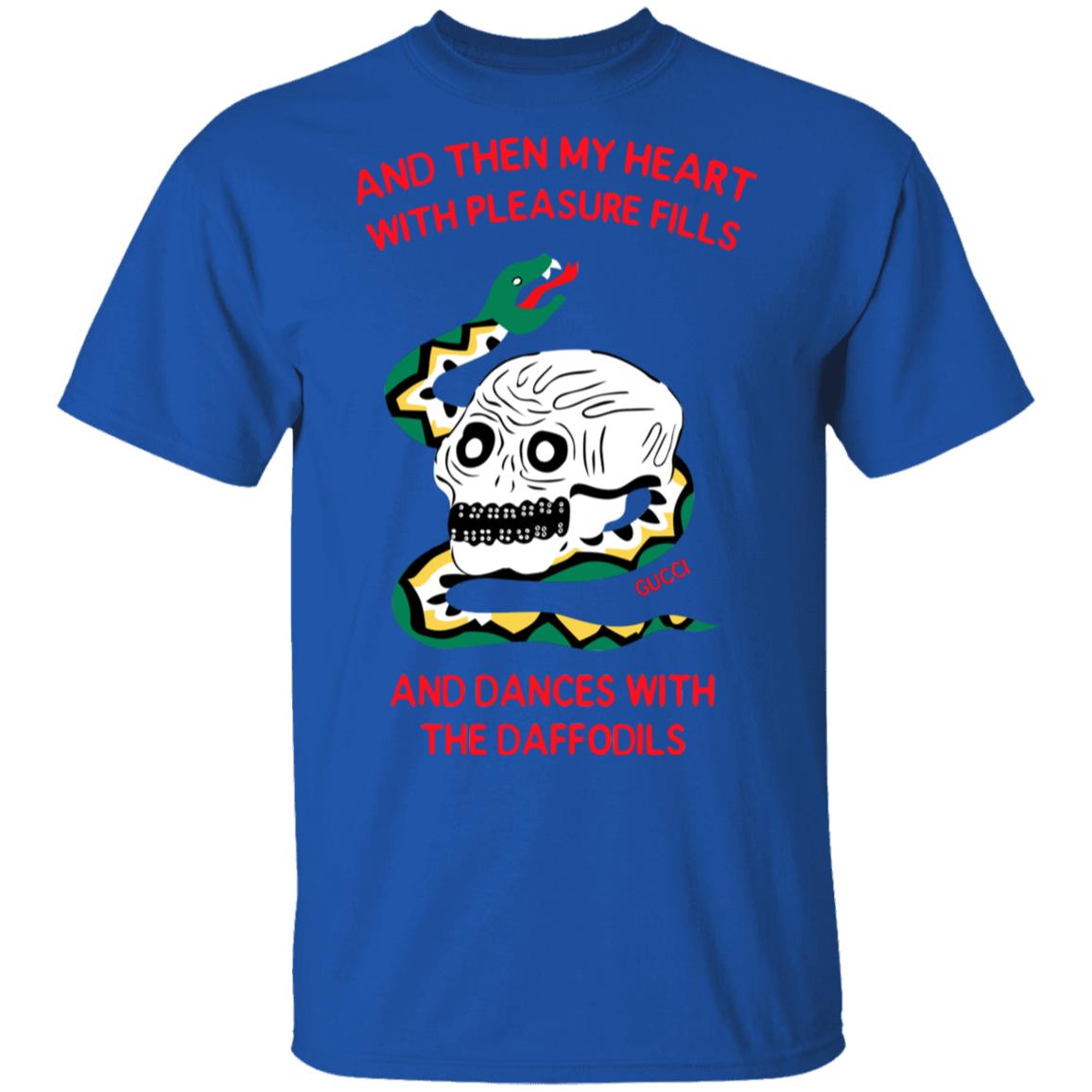 And Then My Heart With Pleasure Fills And Dances With The Daffodils Shirt, Hoodie, Tank