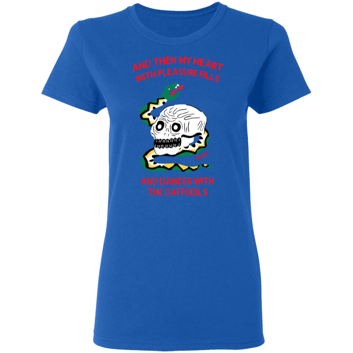 And Then My Heart With Pleasure Fills And Dances With The Daffodils Shirt, Hoodie, Tank