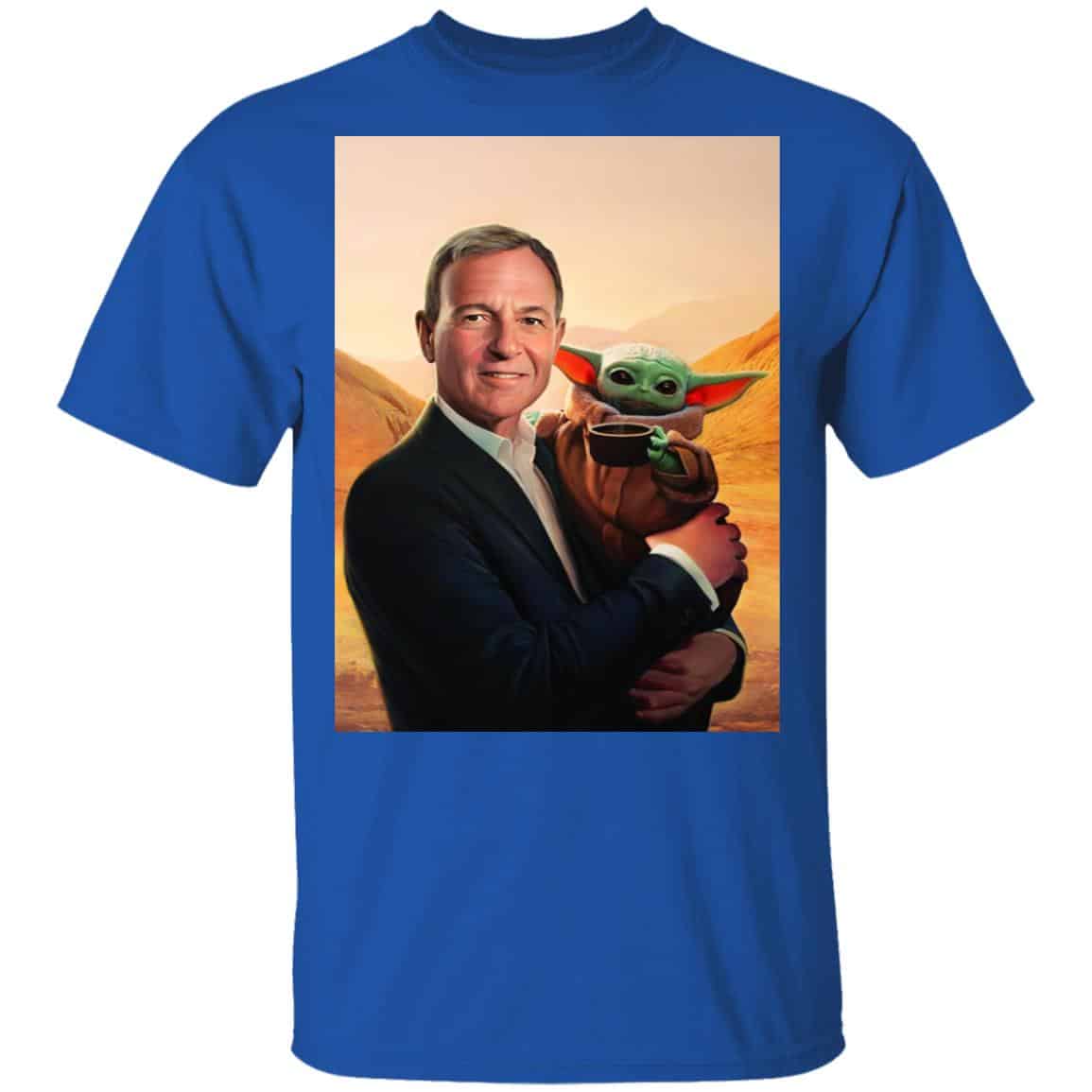 Painting Bob Iger Baby Yoda Shirt, Hoodie, Tank
