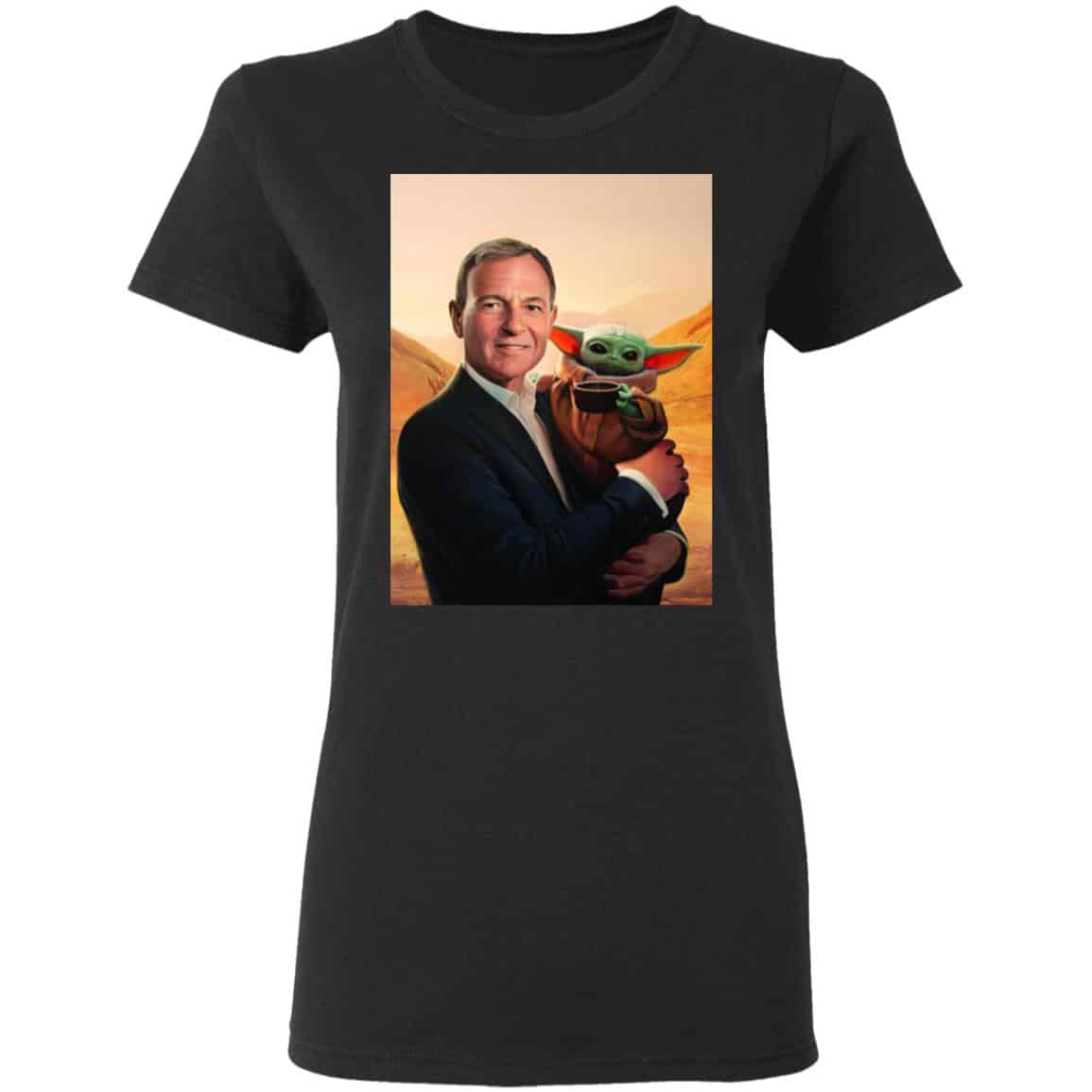 Painting Bob Iger Baby Yoda Shirt, Hoodie, Tank