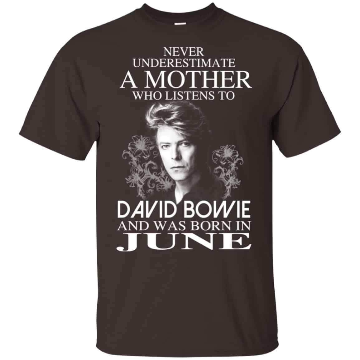 A Mother Who Listens To David Bowie And Was Born In June T-Shirts, Hoodie, Tank