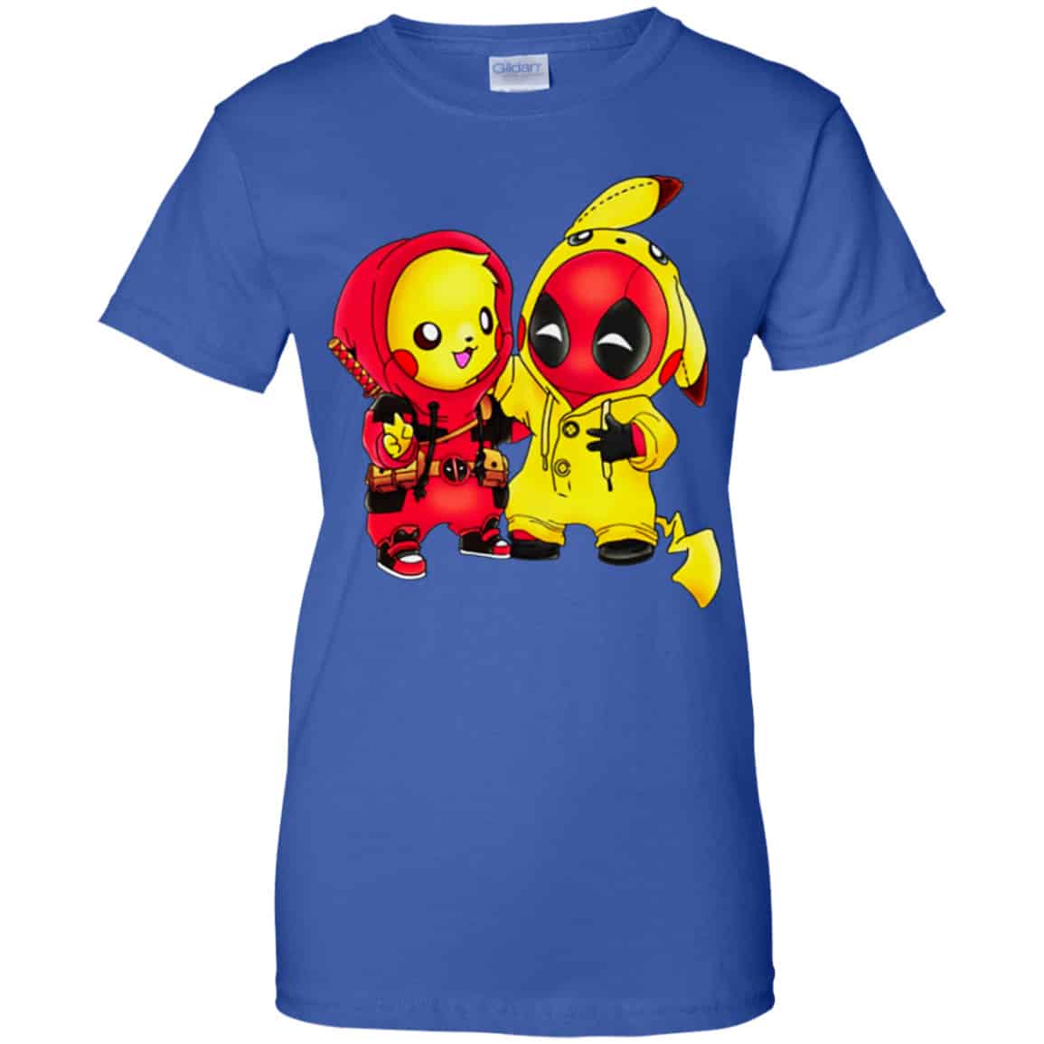 Baby Pokemon Pikachu And Deadpool Shirt, Hoodie, Tank
