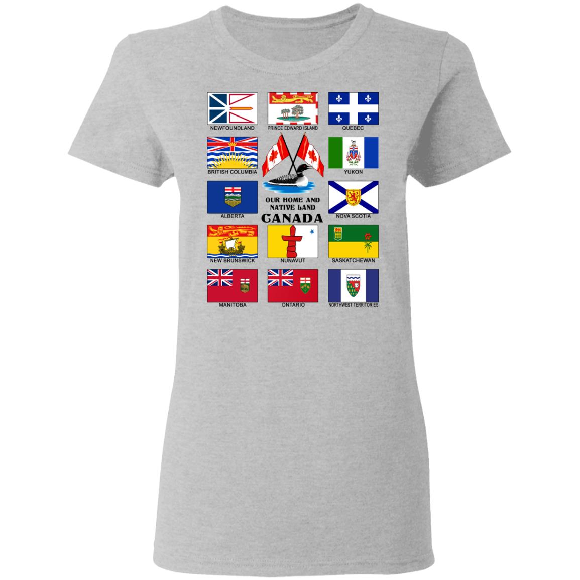 Our Home And Native Land Canada Shirt, Hoodie, Tank