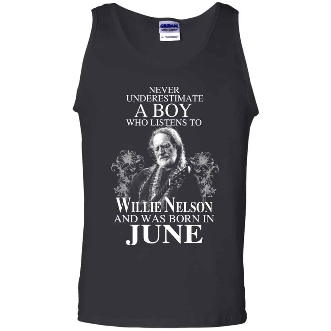 A Boy Who Listens To Willie Nelson And Was Born In June T-Shirts, Hoodie, Tank