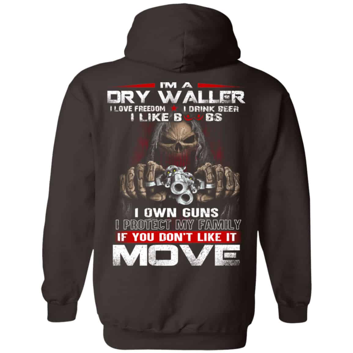 I’m A Dry Waller I Love Freedom I Drink Beer I Like Boobs Shirt, Hoodie, Tank