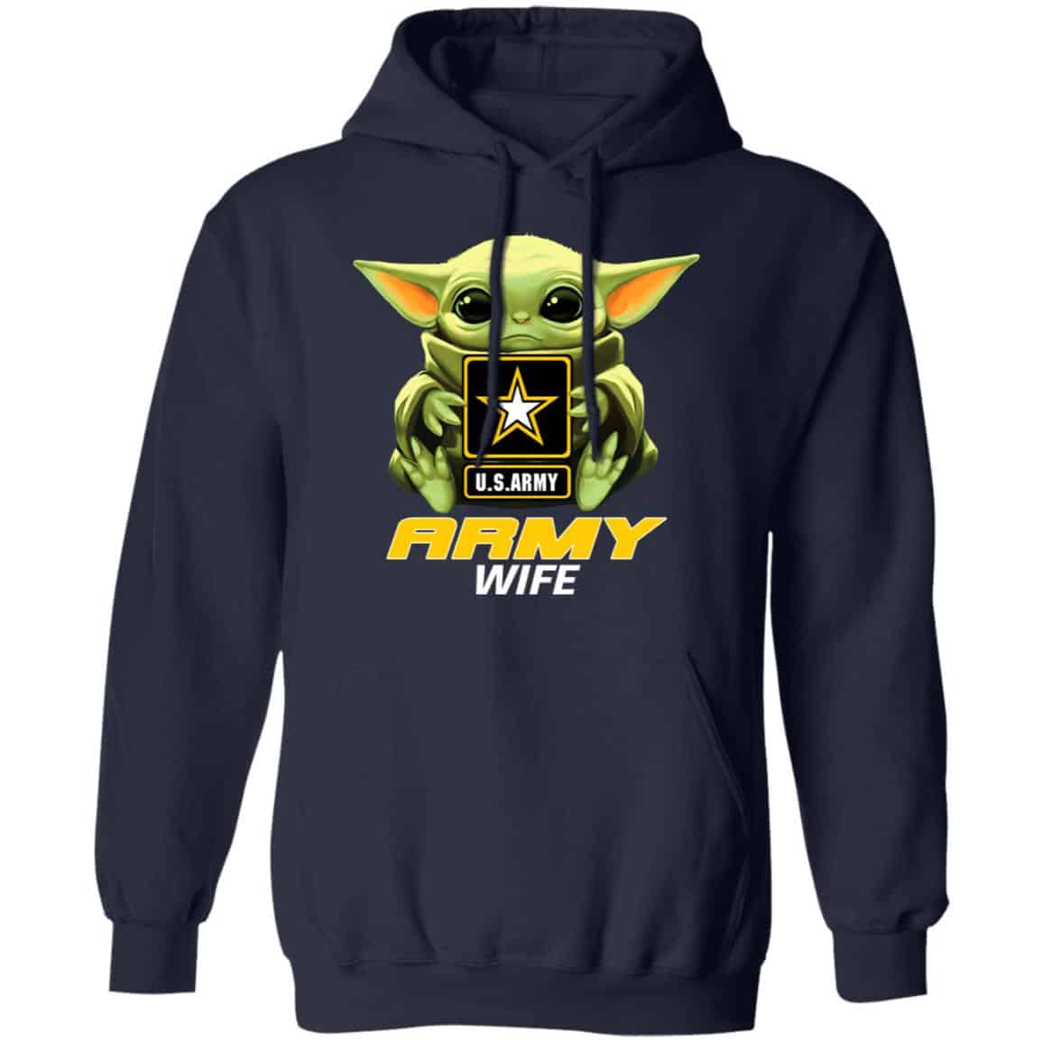 Baby Yoda Hug Us Army Wife Shirt, Hoodie, Tank