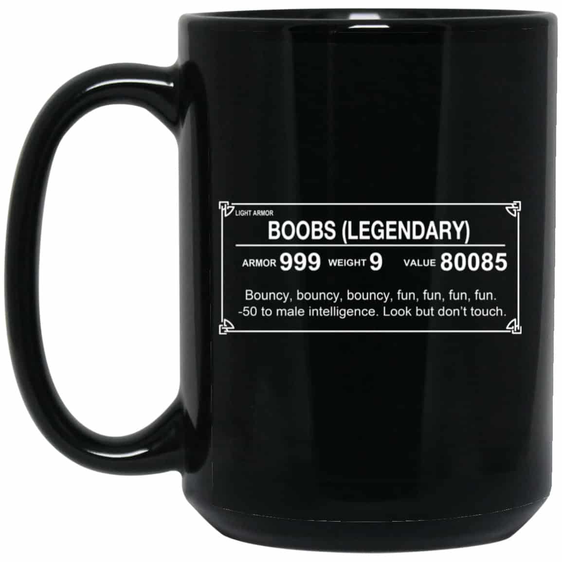 Light Armor – Boobs Legendary Mug