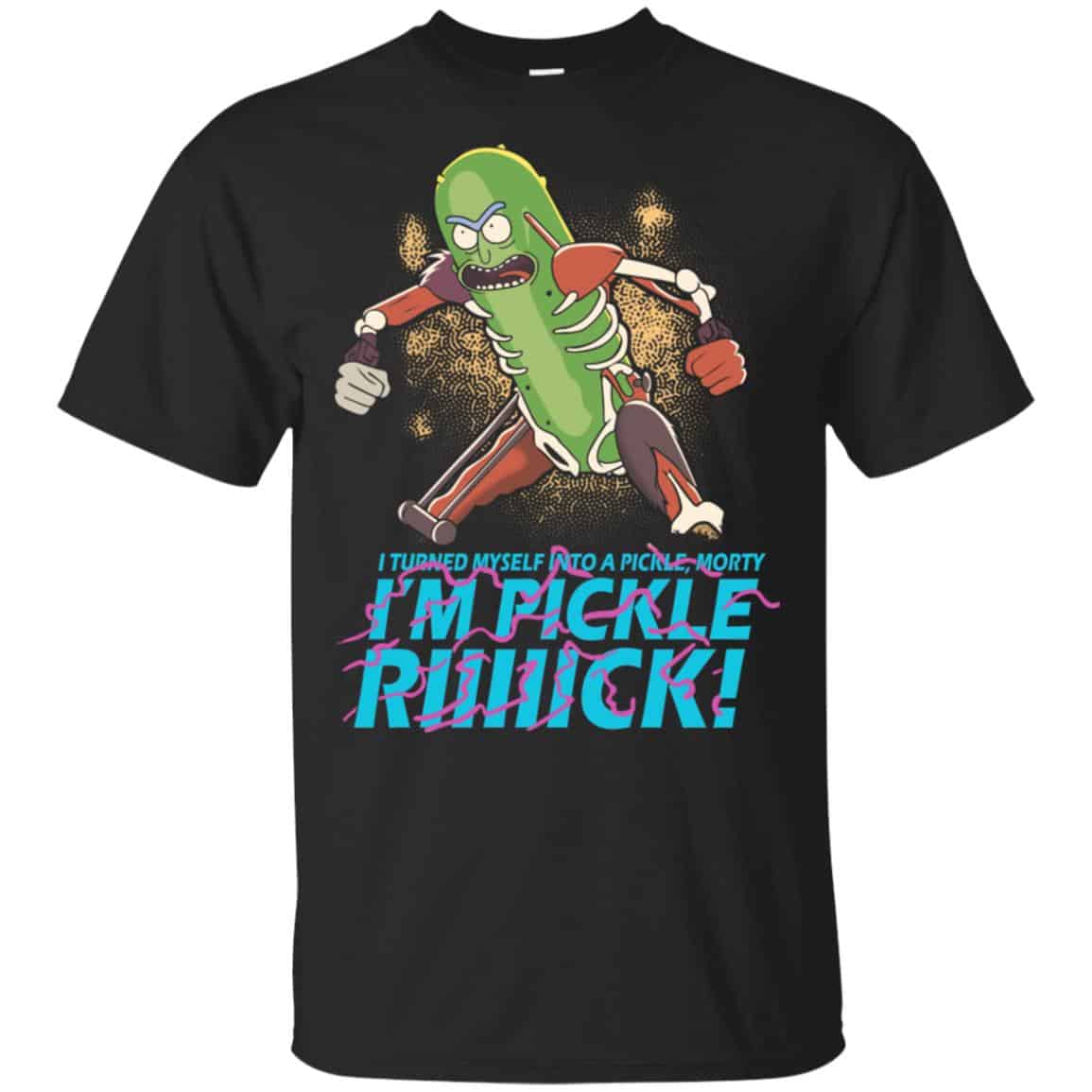 I Turned Myself Into A Pickle Morty I’m Pickle Riiiick Shirt, Hoodie, Tank
